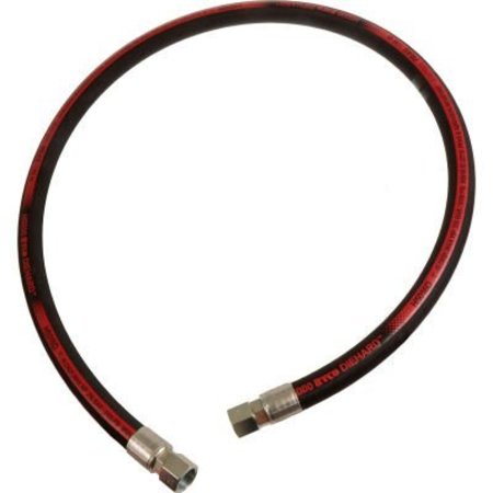 ALLIANCE HOSE & RUBBER CO Ryco Hydraulic Hose Assembly, 1 In. x 60 In. 5000 PSI, F+F JIC, Isobaric Braid H5016D-060-70407040-2121